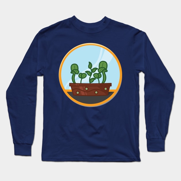 Growing seeds Long Sleeve T-Shirt by kameleon